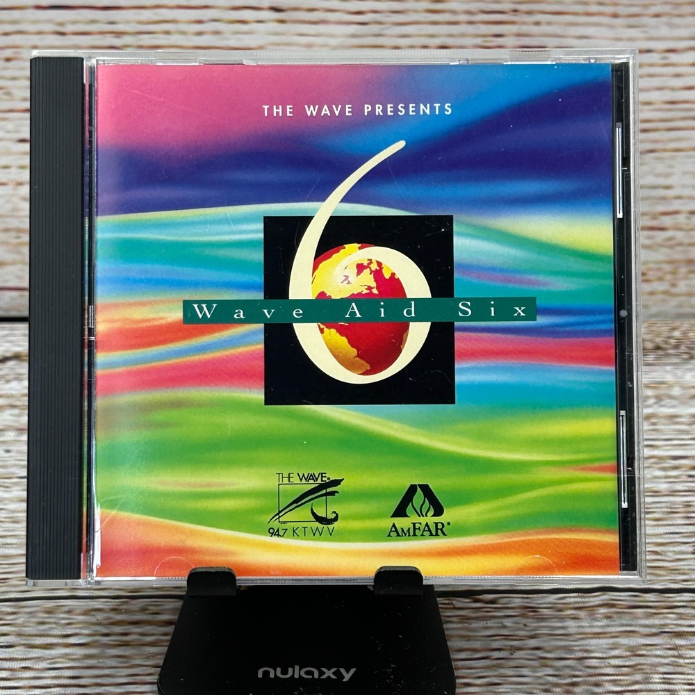 The Wave Presents Wave Aid Six Smooth Jazz CD Sting Everything But The Girl KTWV